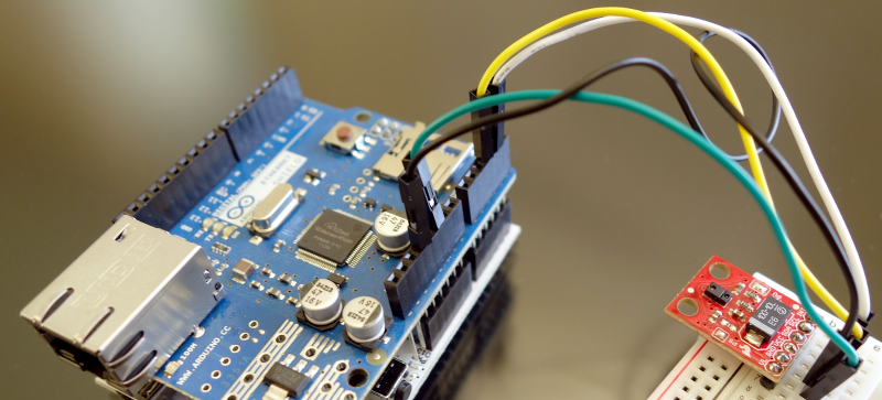 gesture sensor implementation with arduino and websockets