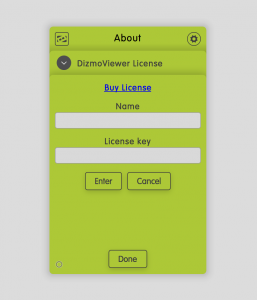 DizmoViewer License